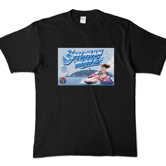 カラーTシャツ - XL - ブラック (濃色)