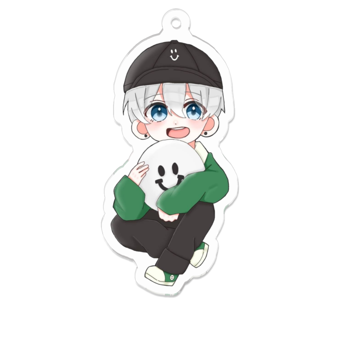 アクリルキーホルダー - 70 x 70 (mm)