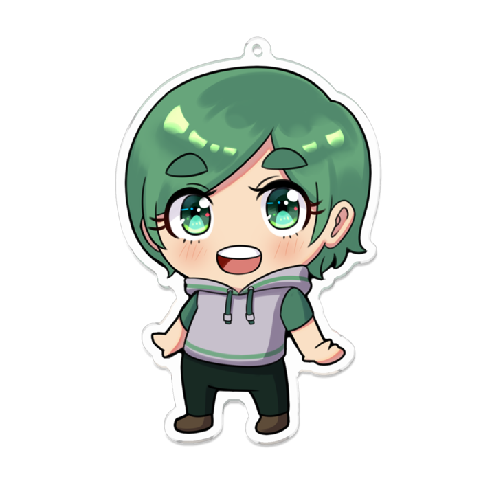 アクリルキーホルダー - 100 x 100 (mm)