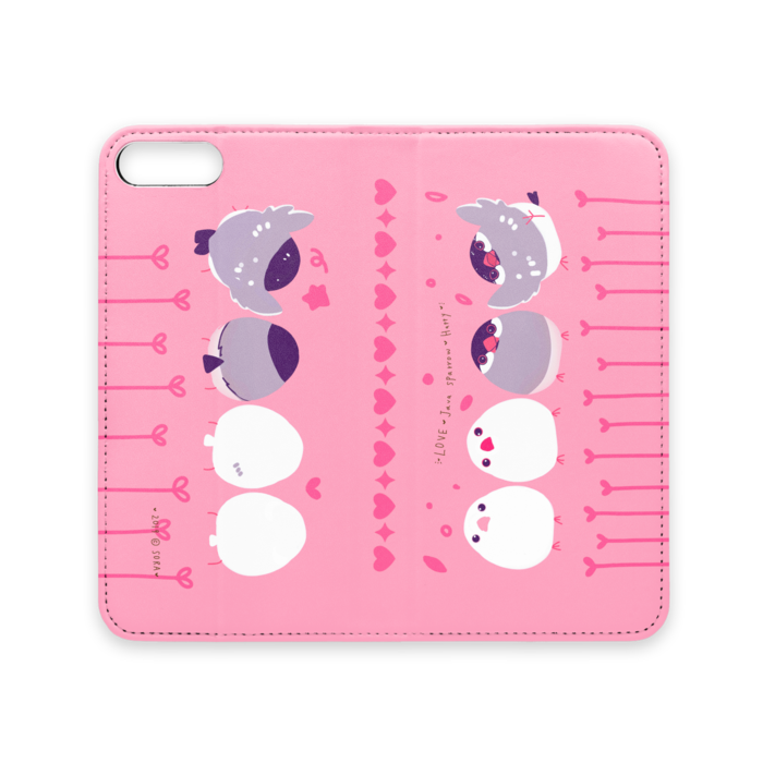 手帳型iPhoneケース（ベルトなし） - iPhone 8 Plus / 7 Plus - ストラップ穴 なし