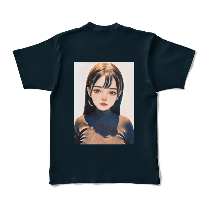 カラーTシャツ - XL - ネイビー (濃色)