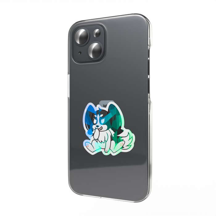 ホログラムスマホステッカー - 縦