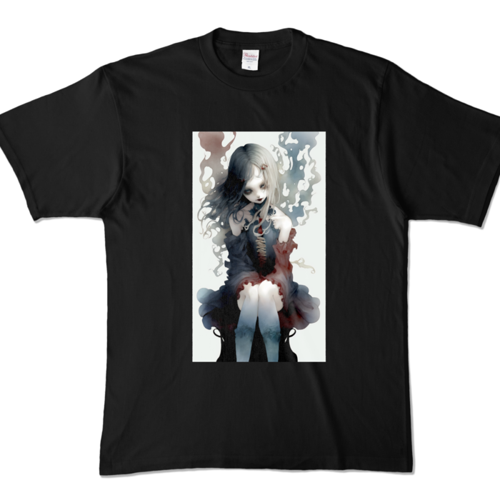 カラーTシャツ - XL - ブラック (濃色)