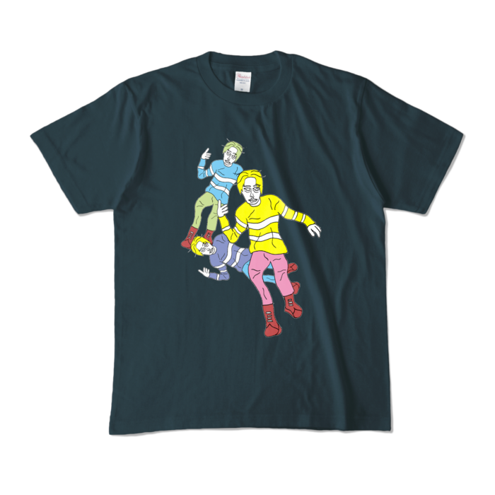 「シティボーイ」Tシャツ - M - デニム (濃色)