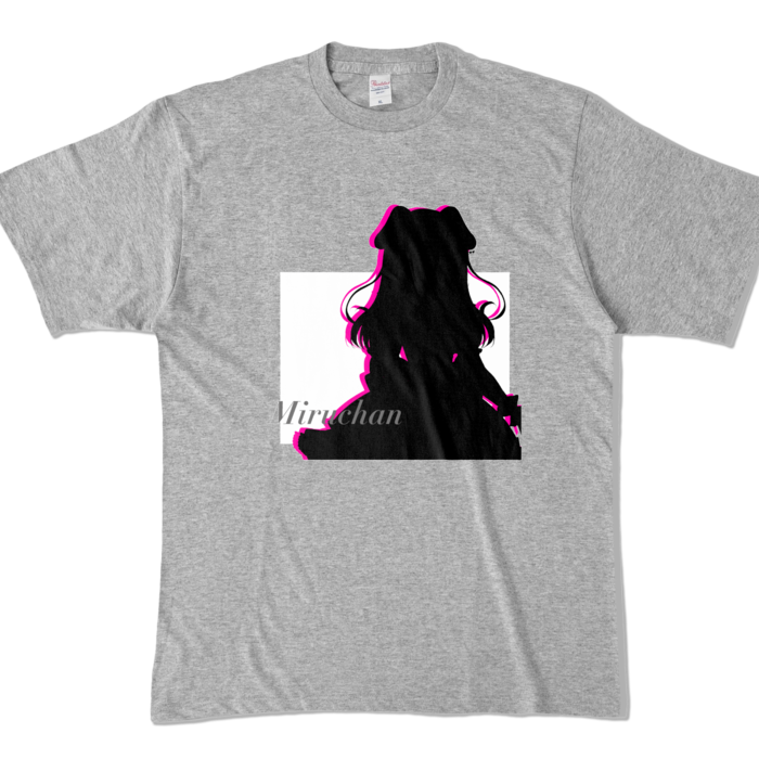 カラーTシャツ - XL - 杢グレー (濃色)