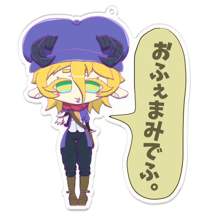 アクリルキーホルダー - 100 x 100 (mm)