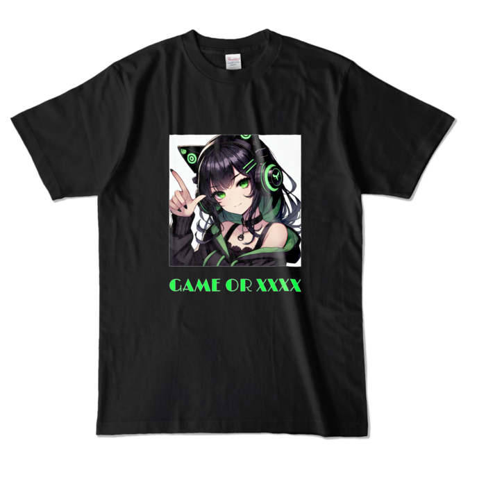 カラーTシャツ - L - ブラック (濃色)