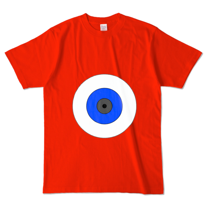 カラーTシャツ - L - レッド (濃色)