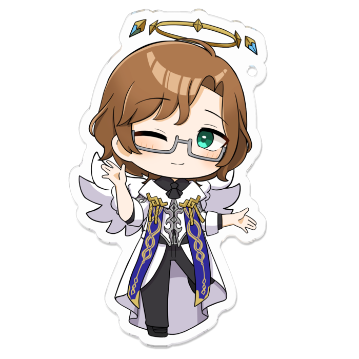 アクリルキーホルダー - 70 x 70 (mm)