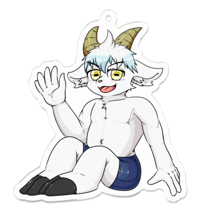 アクリルキーホルダー - 70 x 70 (mm)