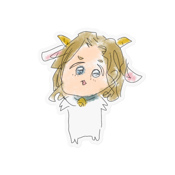 ステッカー - 100 x 100 (mm)