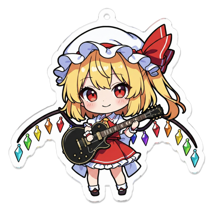 アクリルキーホルダー - 70 x 70 (mm)(キャラのみ)