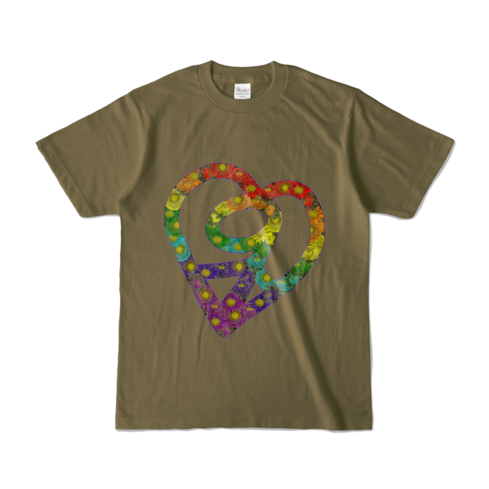 カラーTシャツ - S - オリーブ (濃色)