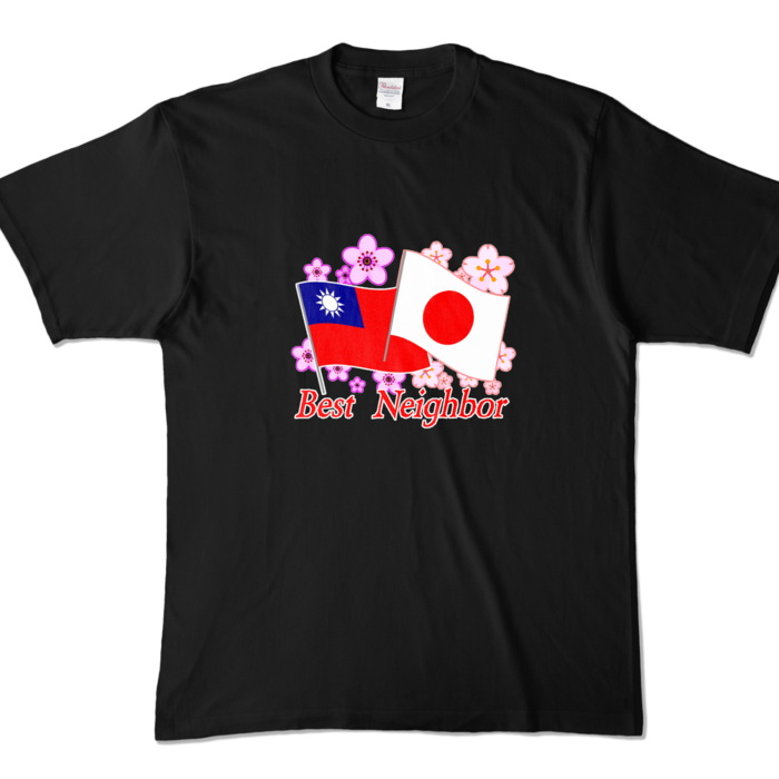カラーTシャツ - XL - ブラック (濃色)
