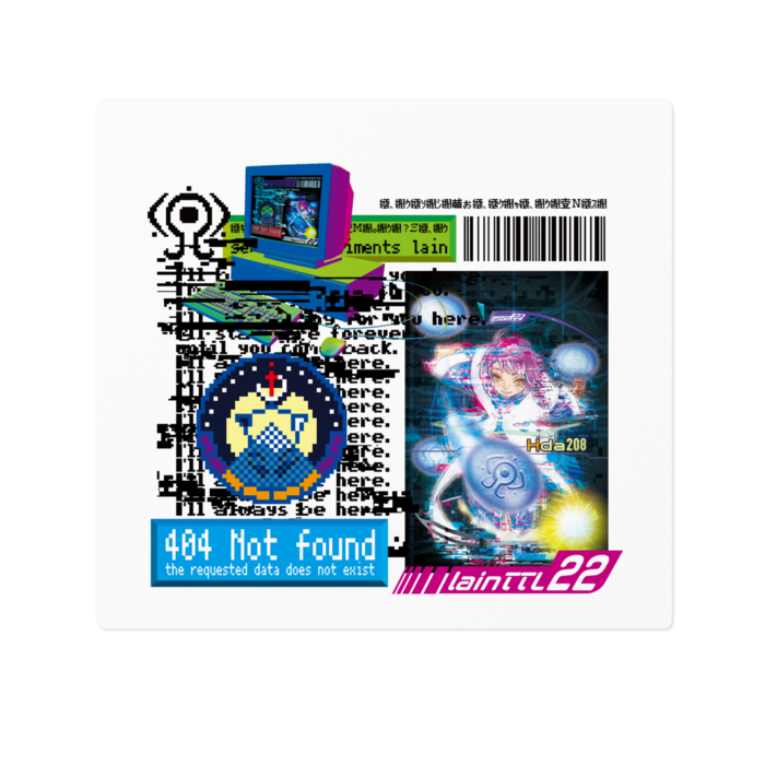 ステッカー - 160 x 160 (mm)