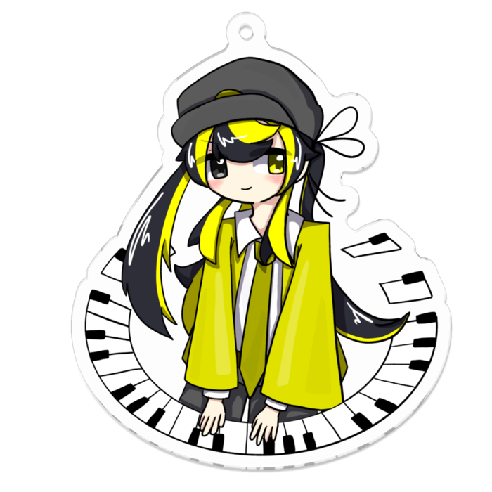 アクリルキーホルダー - 70 x 70 (mm)