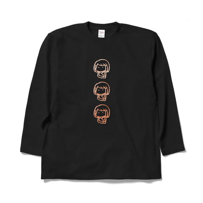 ロングスリーブTシャツ - XL - ブラック