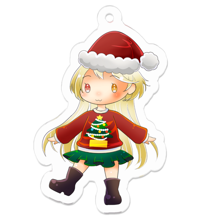 星丘ラミークリスマスSDアクリルキーホルダー（コーティング） - W50 × H50mm 以内(7)