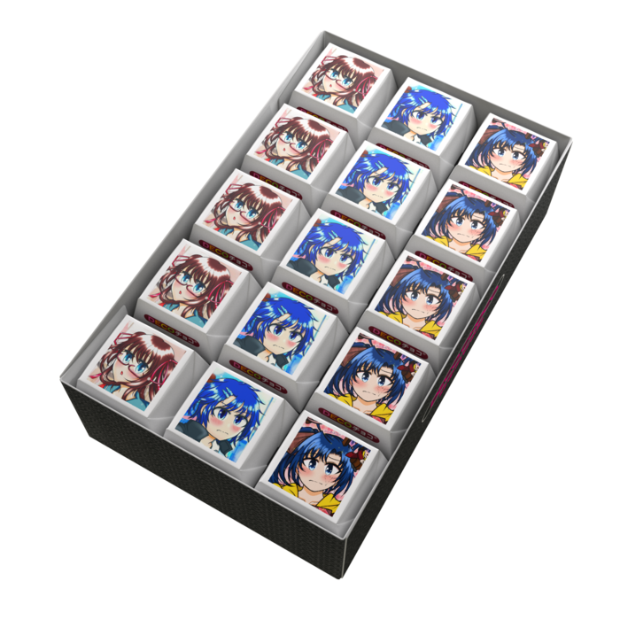 DECOチョコ - 列ごとにデザイン(1)