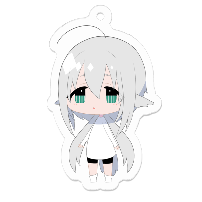 アクリルキーホルダー - 50 x 50 (mm)