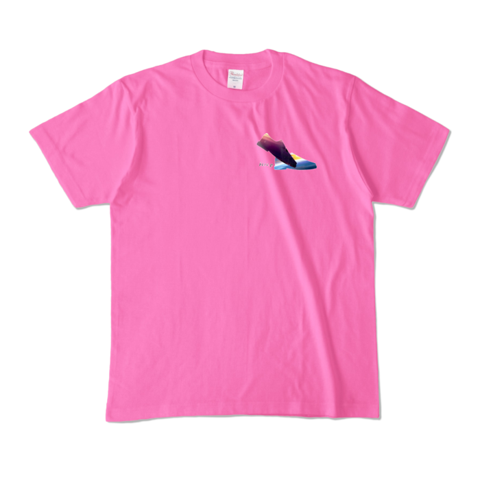 カラーTシャツ - M - ピンク (濃色)｜Colored T-shirt - M - Pink (Dark)