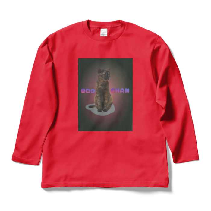 ロングスリーブTシャツ - L - レッド