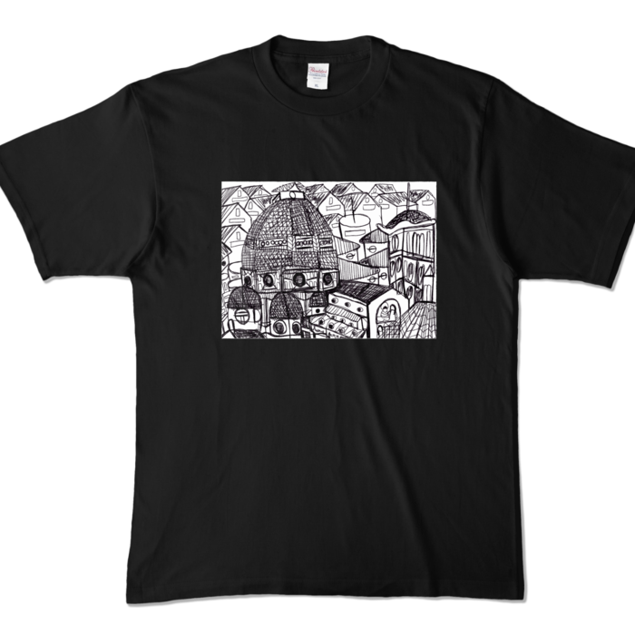 カラーTシャツ - XL - ブラック （濃色）