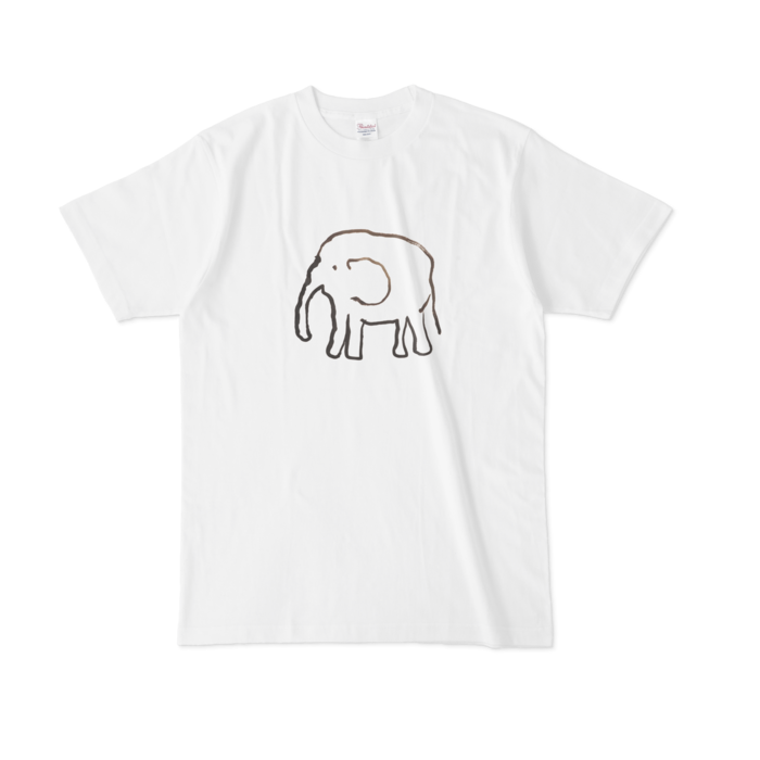 Tシャツ ゾウの絵描き芸を再現する こーだい デイリーポータルzのなんか売る場所 Booth