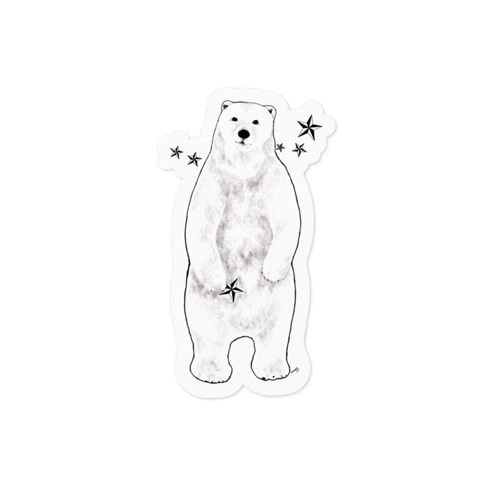 ステッカー - 100 x 100 (mm)