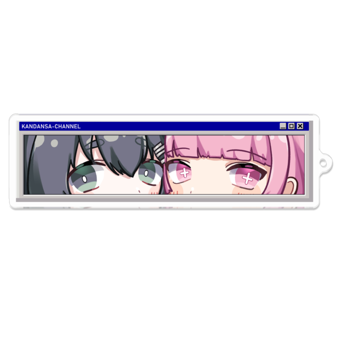 アクリルキーホルダー - 100 x 100 (mm)