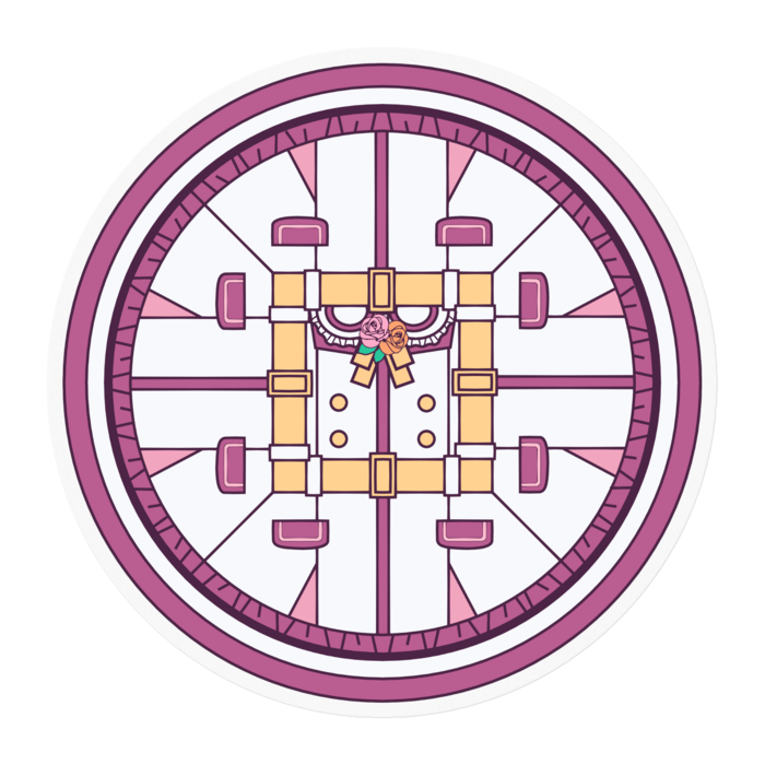 ステッカー - 100 x 100 (mm)