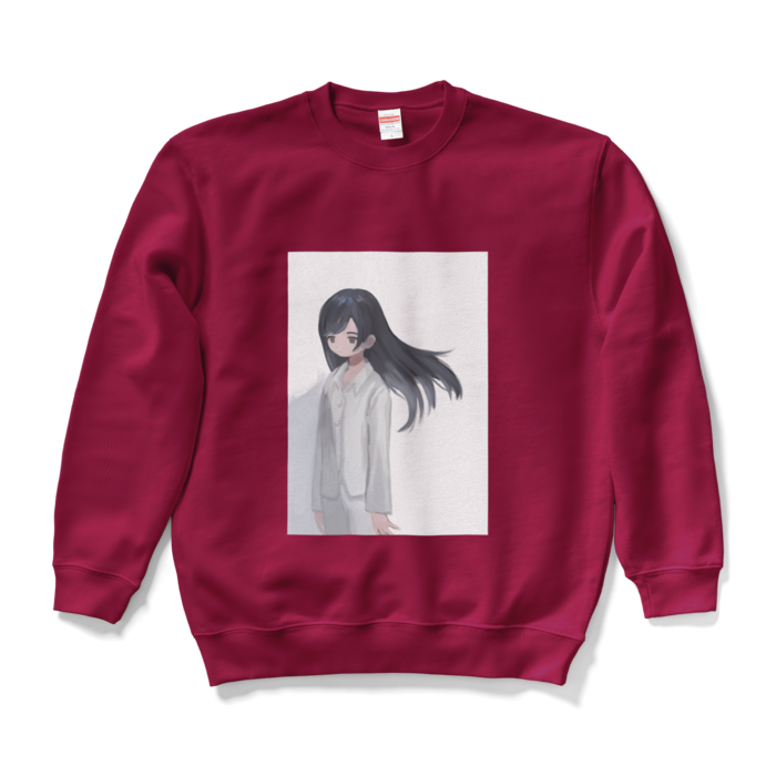 スウェット - L - バーガンディ