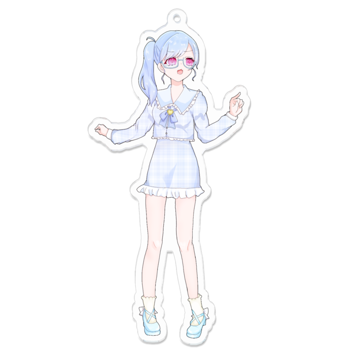 アクリルキーホルダー - 100 x 100 (mm)