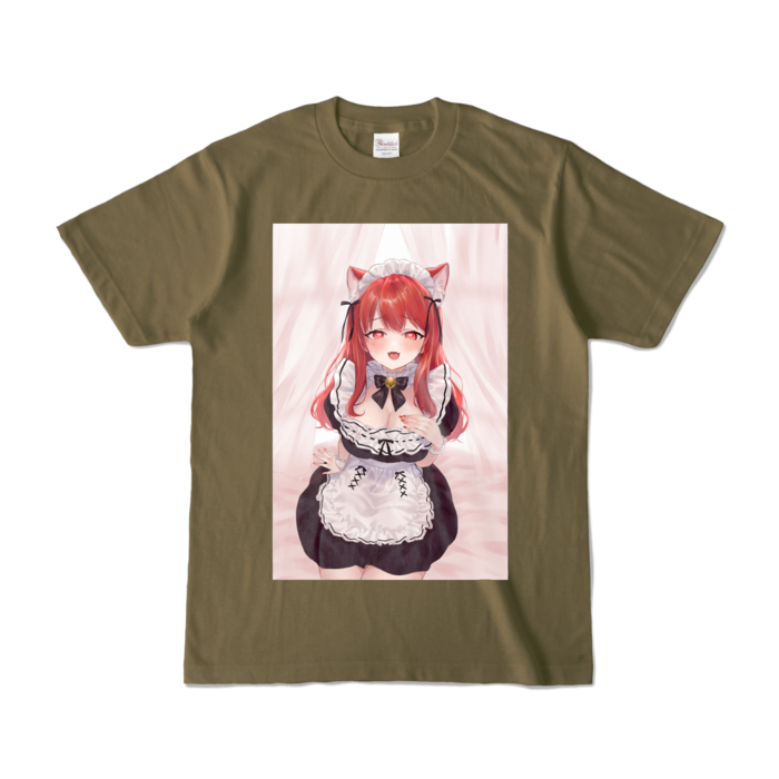 カラーTシャツ - S - オリーブ (濃色)