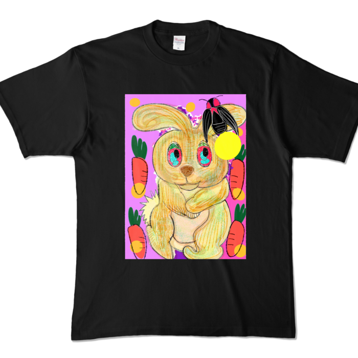 カラーTシャツ - XL - ブラック (濃色)