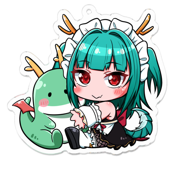 アクリルキーホルダー - 70 x 70 (mm)
