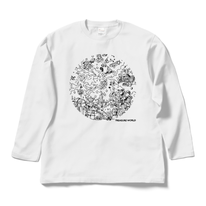 ロングスリーブTシャツ - L - ホワイト