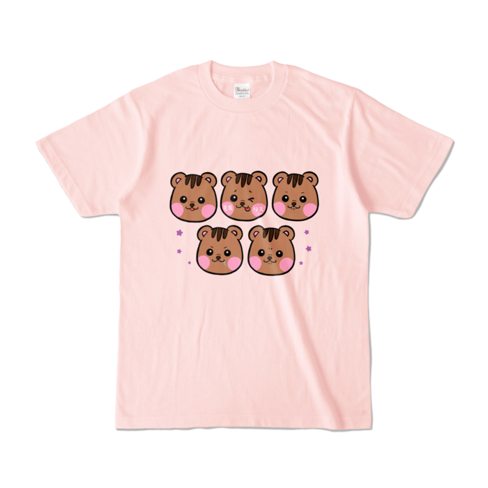 カラーTシャツ - S - ライトピンク (淡色)