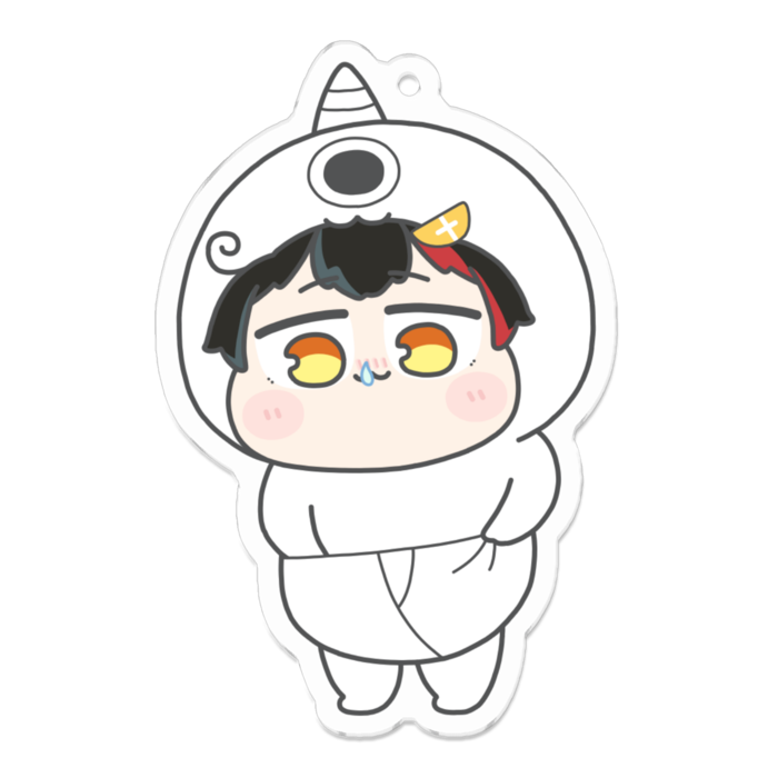 アクリルキーホルダー - 70 x 70 (mm)