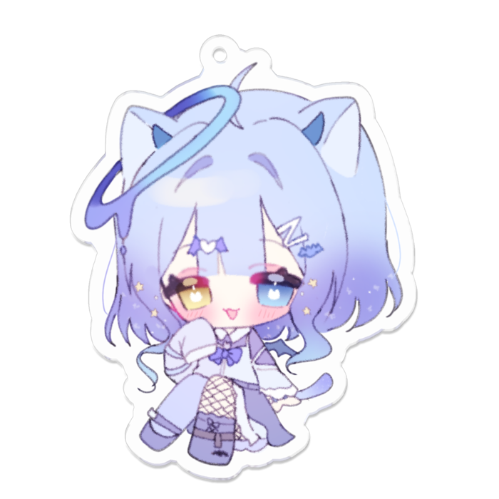 アクリルキーホルダー - 70 x 70 (mm)