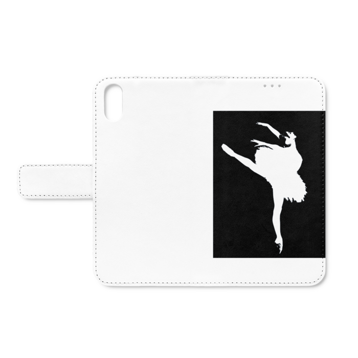 手帳型iPhoneケース - iPhone XS / X - ストラップ穴 なし