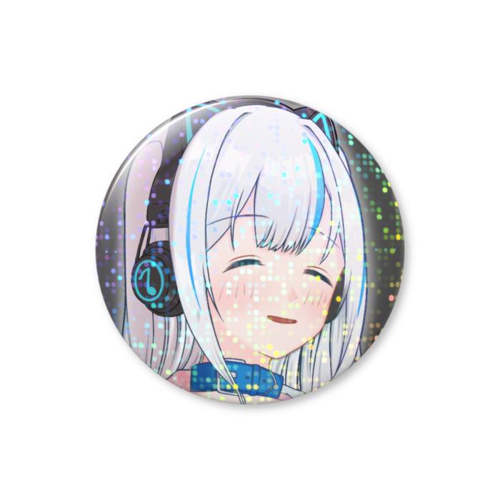 ホログラム缶バッジ - 44mm