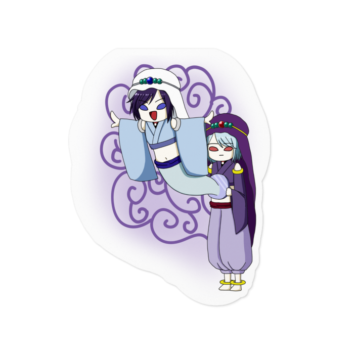 ステッカー - 100 x 100 (mm)