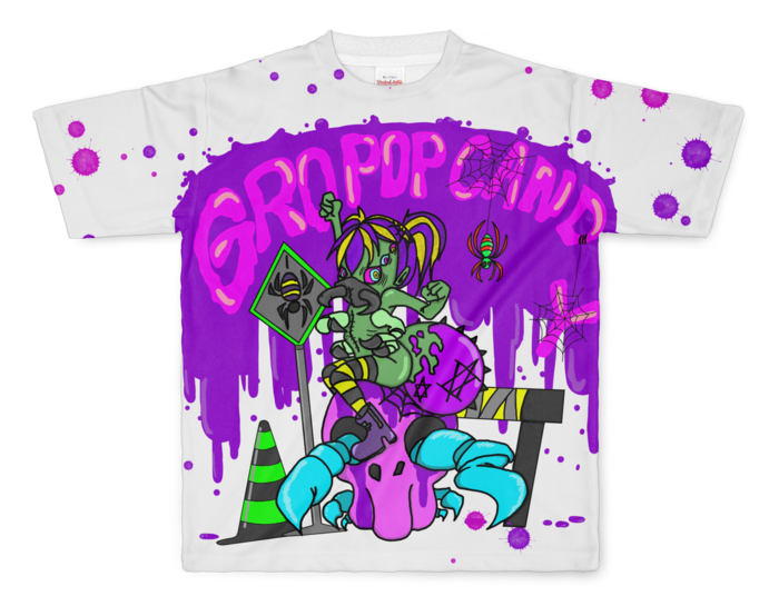 フルグラフィックTシャツ - L - 両面印刷