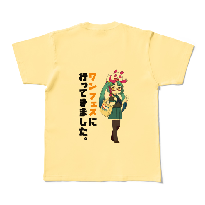 カラーTシャツ - M - ライトイエロー (淡色)