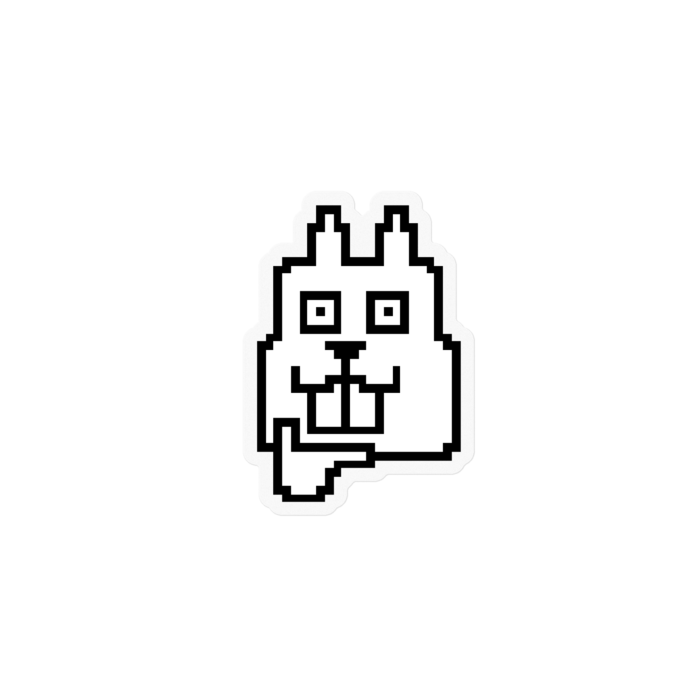 ステッカー - 100 x 100 (mm)