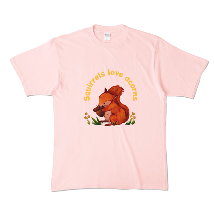カラーTシャツ - XL - ライトピンク (淡色)