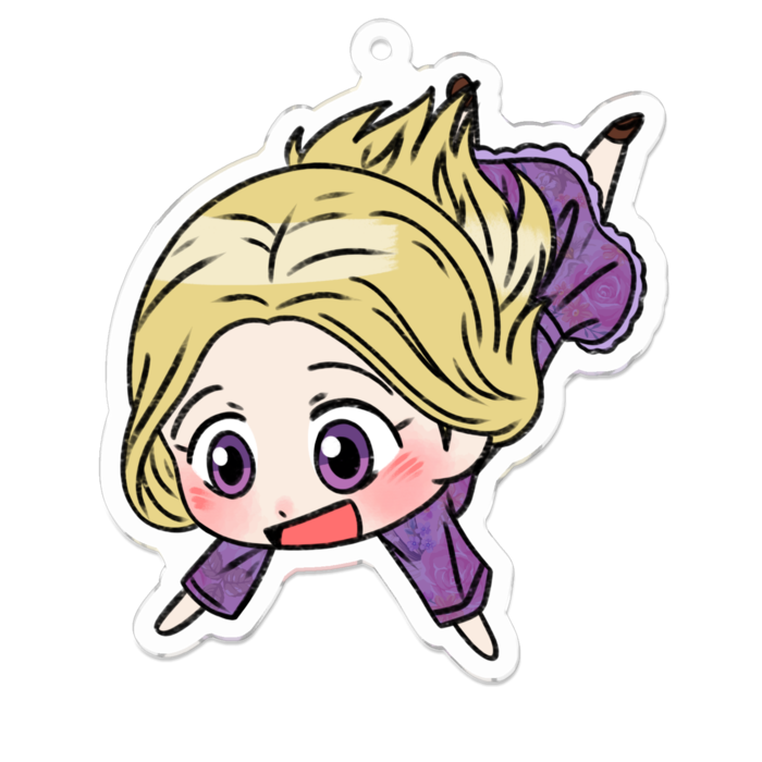 アクリルキーホルダー - 70 x 70 (mm)