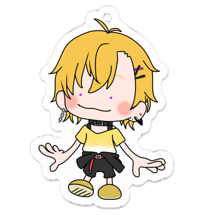 アクリルキーホルダー - 50 x 50 (mm)