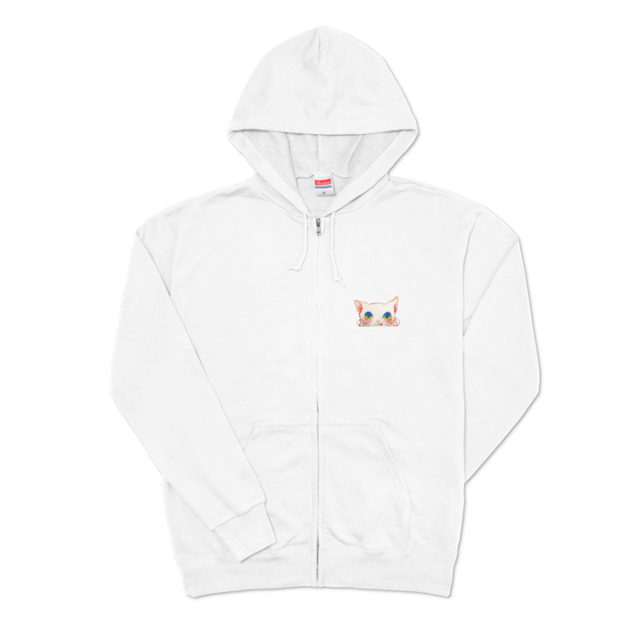 ジップパーカー - XL - 左胸